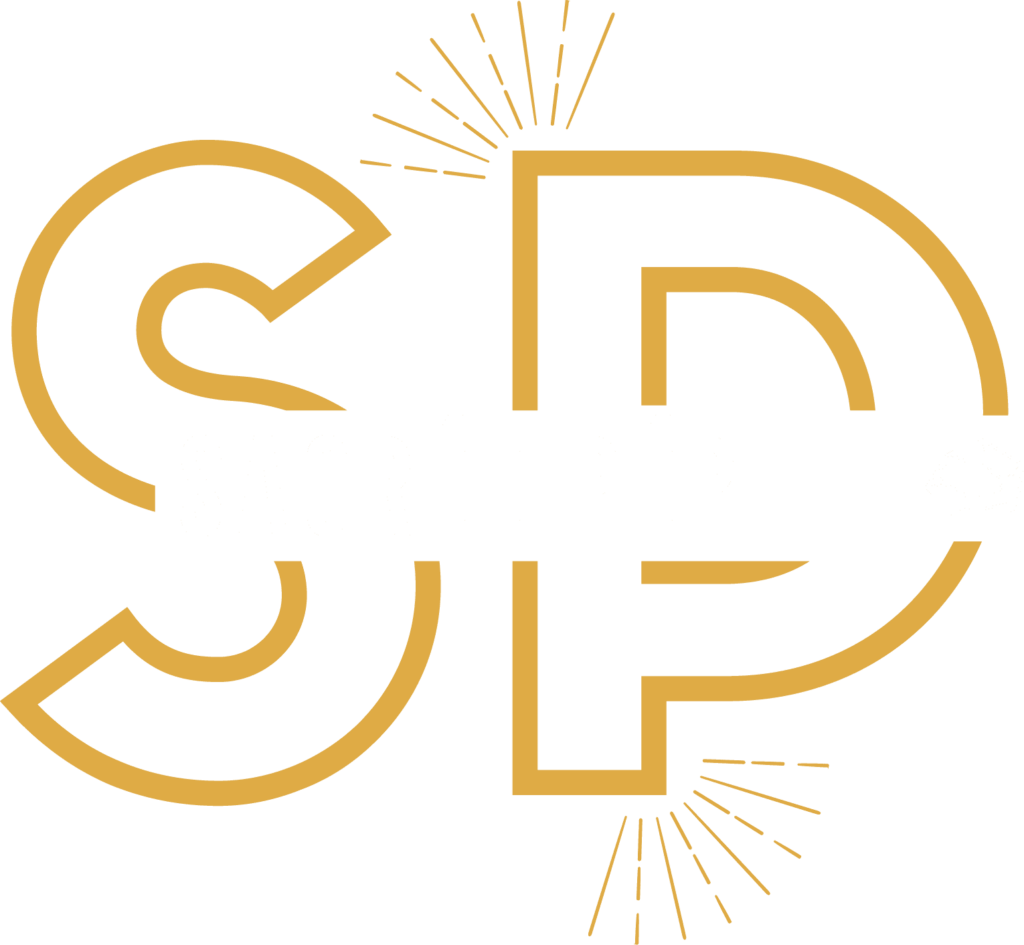 Logo sacrée pépite, conseil en image et photographe